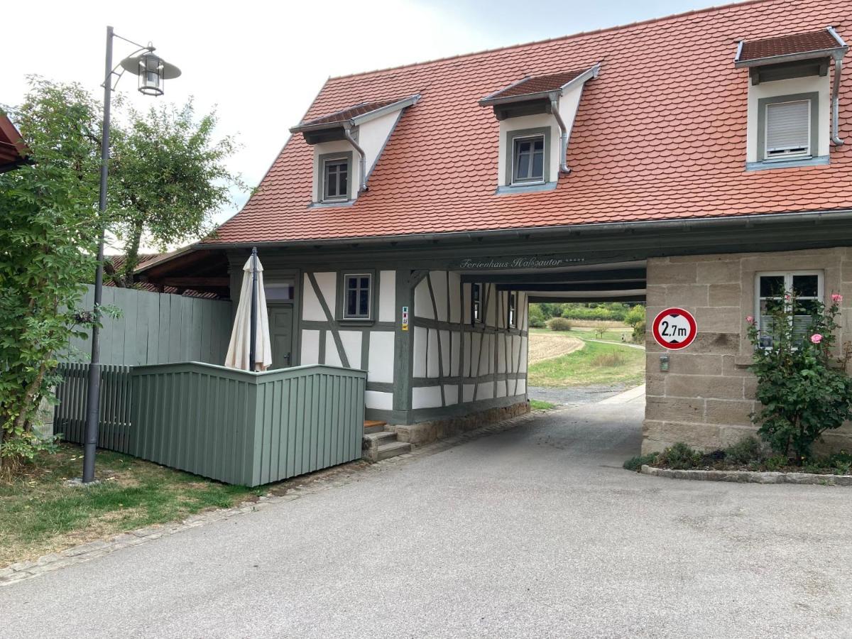 Ferienhaus Hassgautor Aidhausen ภายนอก รูปภาพ