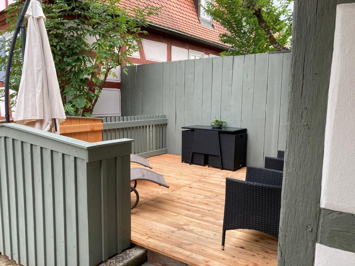 Ferienhaus Hassgautor Aidhausen ภายนอก รูปภาพ